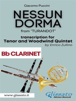 cover image of Nessun Dorma--Tenor & Woodwind Quintet (Clarinet part)